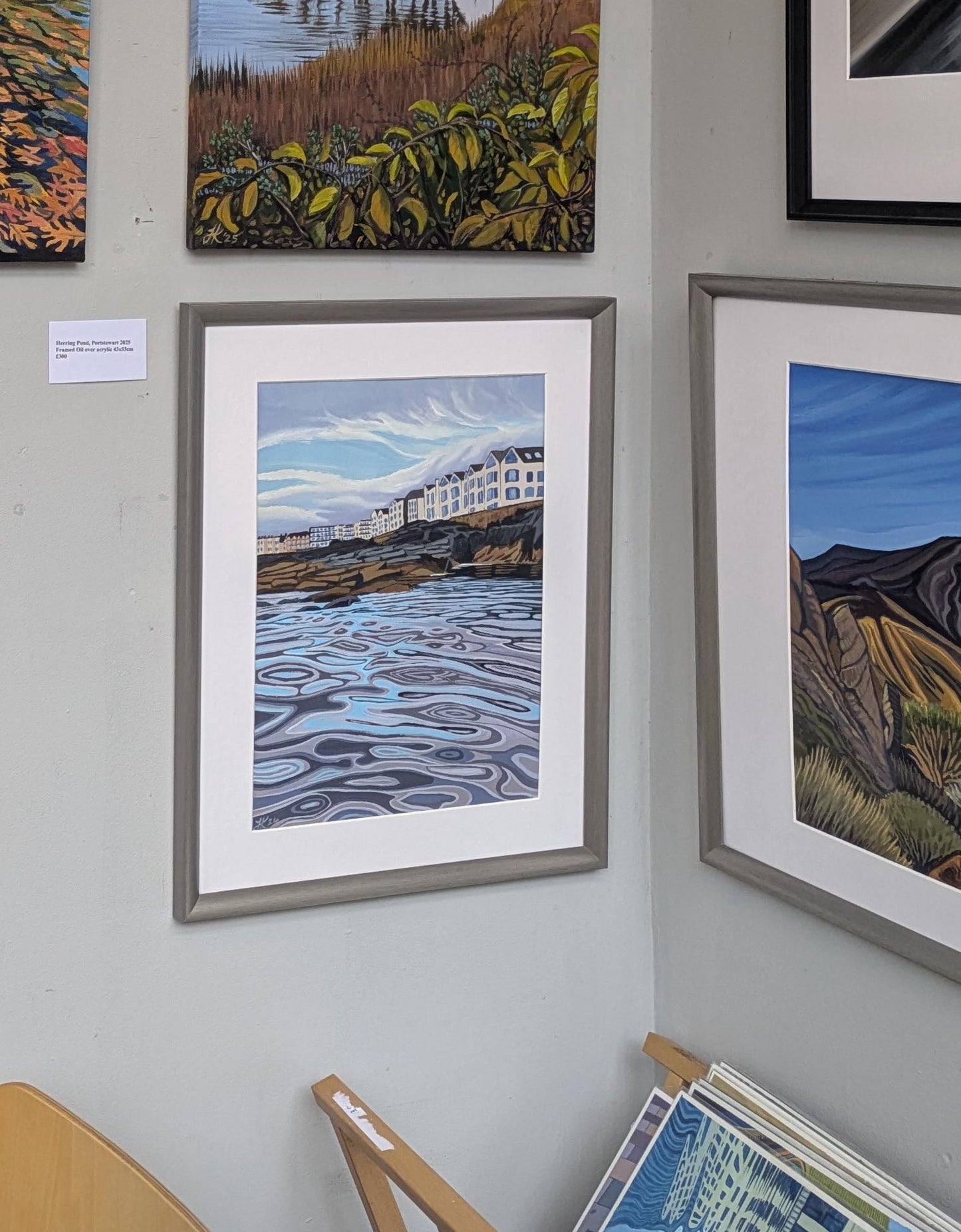 12x16 inch - Herring Pond Portstewart - Original Oil Painting