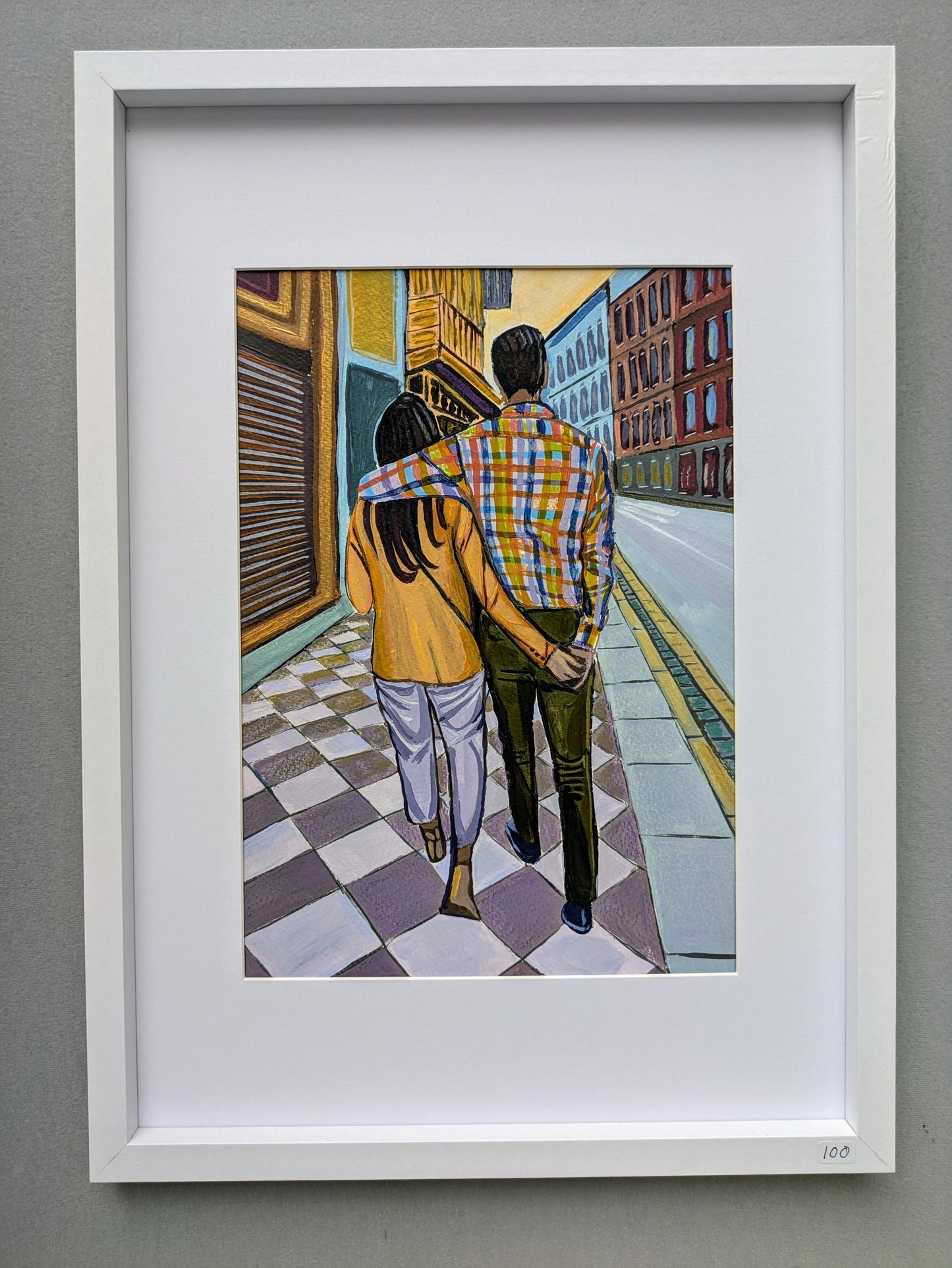 A4 size - GRANADA SPAIN ANDALUCIA - Romantic Couple