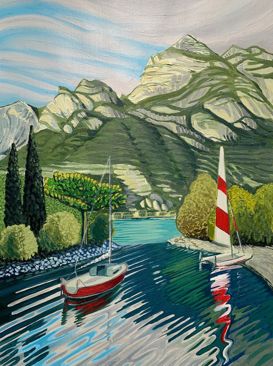mountains of Riva del Garda 