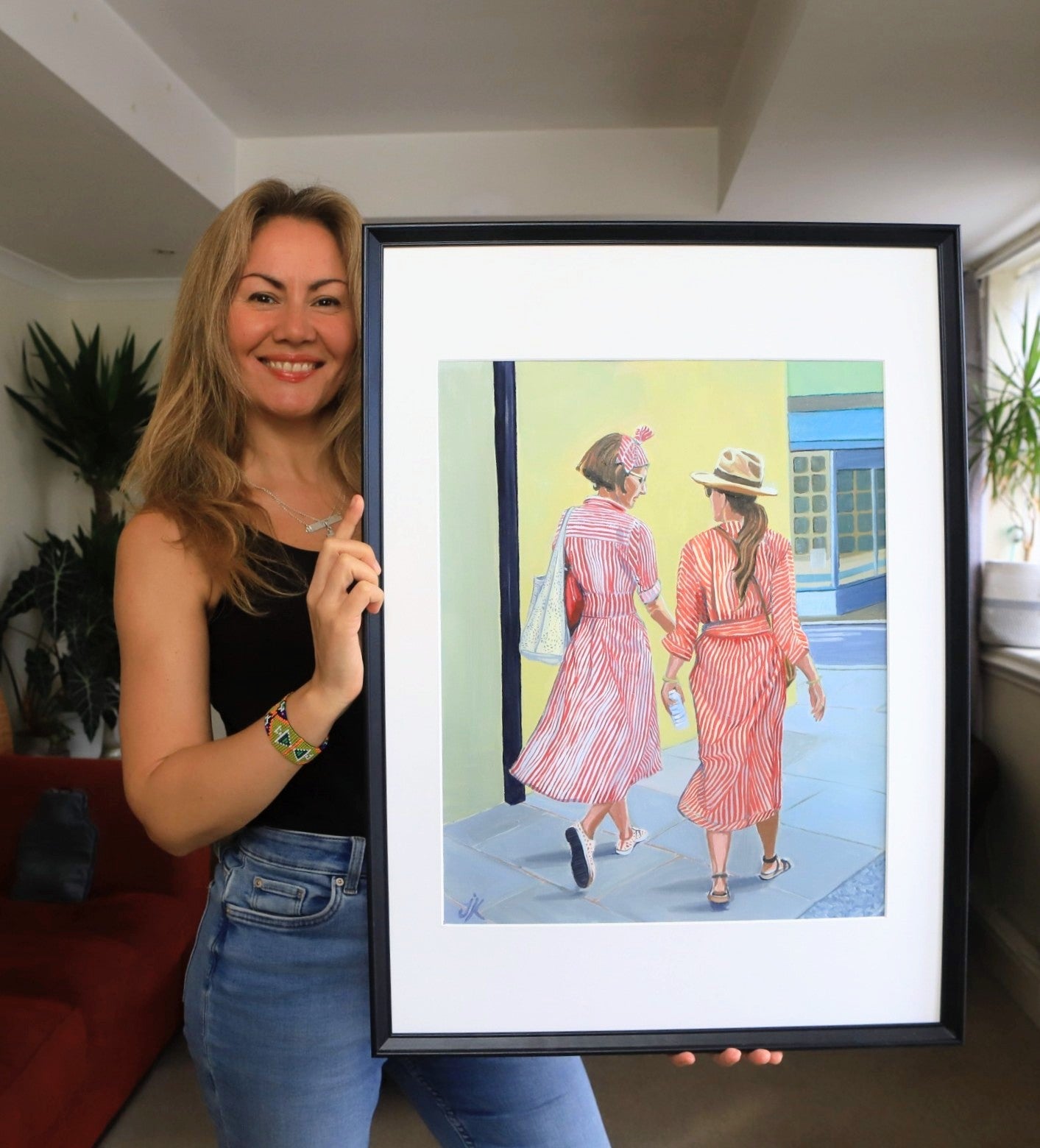 20x16 inch Kensington Ladies - original oil painting